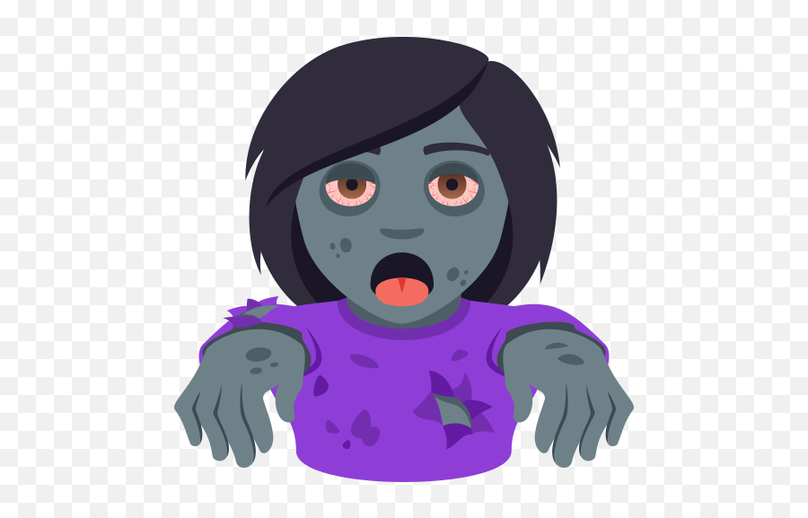 Emoji Female Zombie To Copy Paste - Emoji Zombie,Zombie Emoji