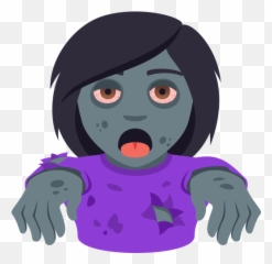 Emoji Female Zombie To Copy Paste - Emoji Zombie,Zombie Emoji