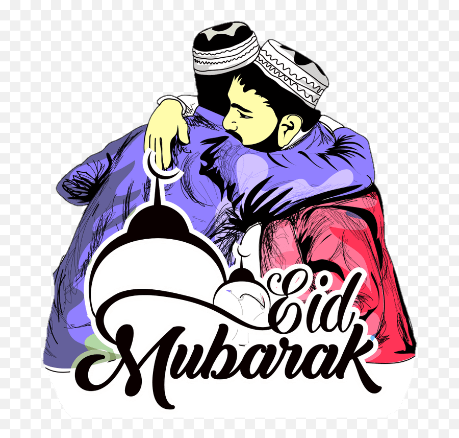 Eidmubarak Eid Mubarak Islamic Holy Sticker By Mrmwsk - Eid Mubarak Photo Free Download Emoji,Eid Emoji