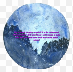 The Most Edited - Night Sky Stickers Emoji,Emoticons Used On Quizup
