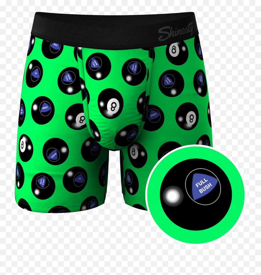 The Shake And Wait Magic 8 Ball Hammock Pouch Underwear - Shinesty 8 Ball Underwear Emoji,Magic Ball Emoji