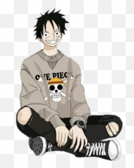 Luffy Sticker - One Piece Kawaii Sticker Emoji,One Piece Anime Emojis