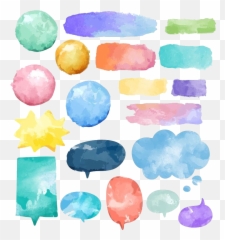 Acuarela Fondos Acuarela Circulos - Watercolor Painting Emoji,Acuarela Emojis