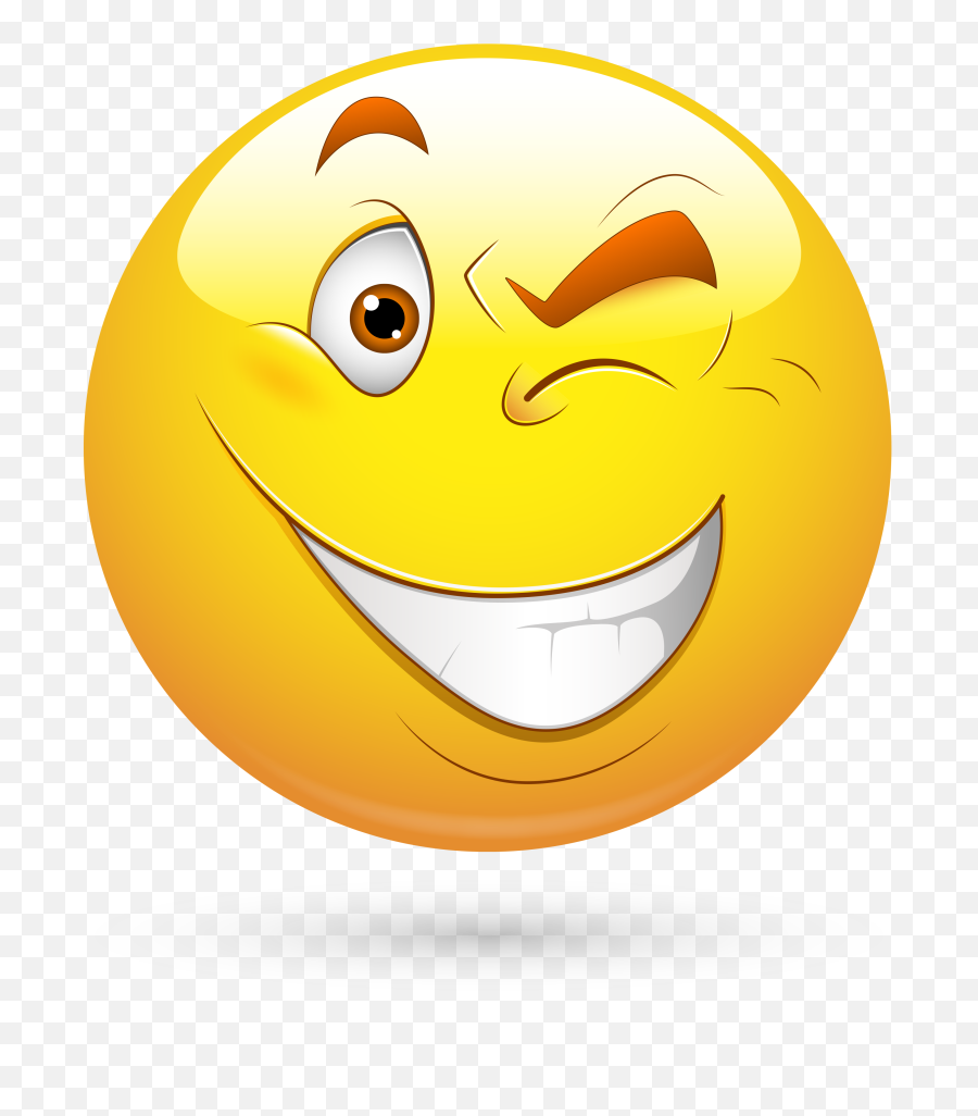 Smiley - Smiley Blinking Eyes Emoji,Bbm Emojis