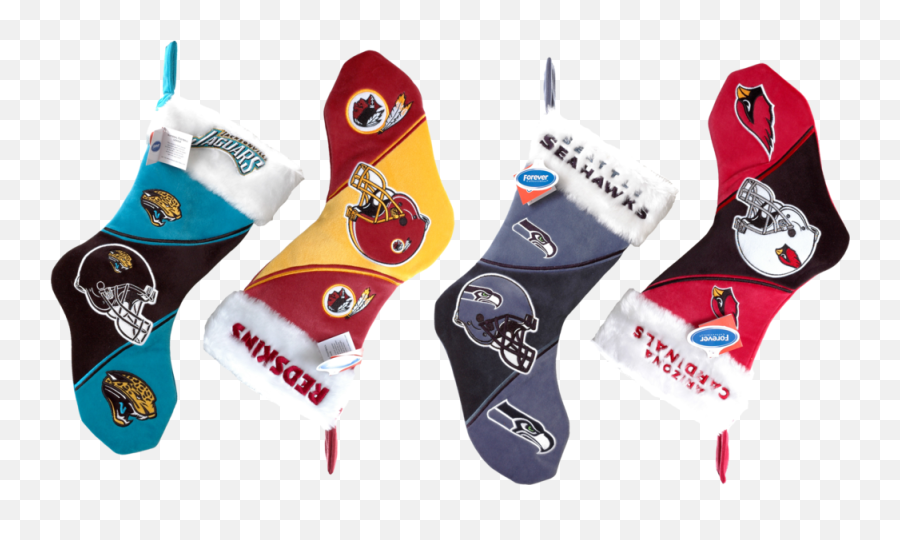 Nfl Christmas Stocking Assorted Psd Official Psds - Unisex Emoji,Christmas Stocking Emoji Png