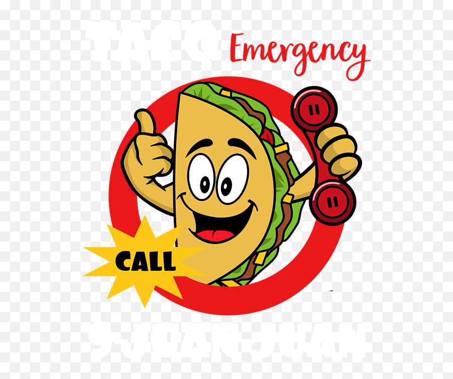 Taco Emergency Call 9juanjuan Iphone 12 Case - Happy Emoji,Sassy Emoticon