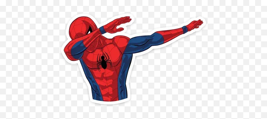 Spiderman Whatsapp Stickers - Spiderman Dab Emoji,Spiderman Emoticons