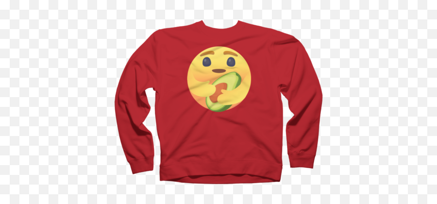 Best Red Mens Sweatshirts - Sweater Emoji,Oldest Emoticon In Fortnite