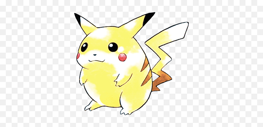Has Any Pokemon Had Its Design Changed - Transparent Fat Pikachu Png Emoji,Pikachu Emotions