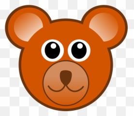 Gambar Beruang Brown - Bear Face Clipart Emoji,Desain Lampion Benang Emoticon