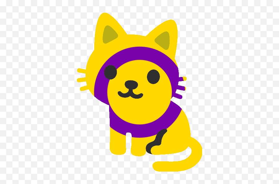 Intersexkitty - Discord Emoji Cute Transparent Cat Emoji,Ukitty Emoji