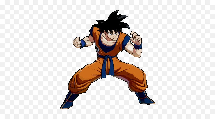 Goku Dbfz Wip - Dragon Ball Z Ak1 Mugen Community Dbfz Goku Sprites Emoji,Dbz Scouter Emoji Transparent