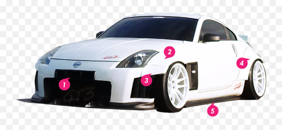 Z - Project 350z Gt3 Aero Kit 350z Aero Kit Emoji,S13 Coupe Work Emotion