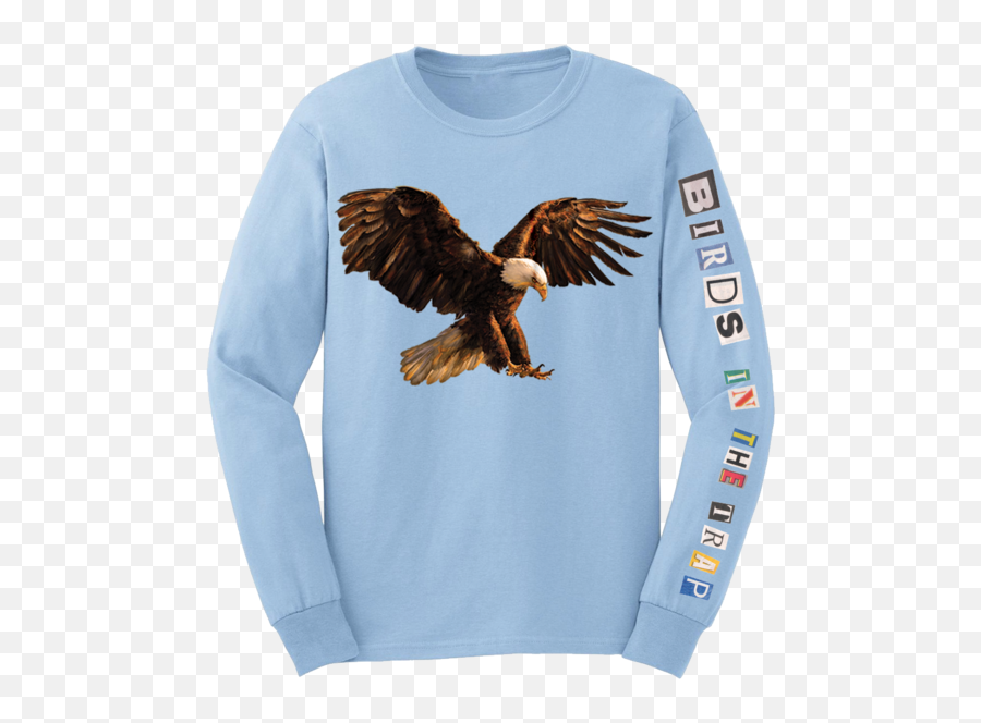 Travis Scott Eagle - Artist And World Artist News Long Sleeve Emoji,Bald Eagle Emoji