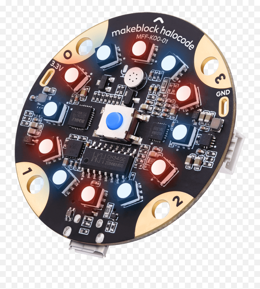 Halocode - Wireless Single Board Computer Makeblock Emoji,Electronic Emoticons Made From Electronic Components