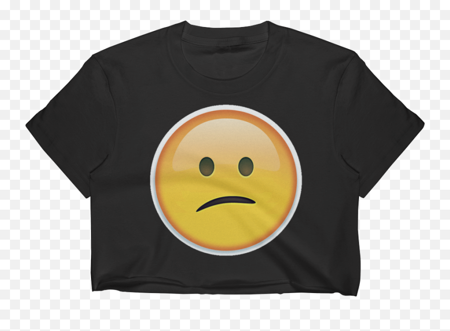 Download Hd Emoji Crop Top T Shirt - Crop Top Transparent,Dissapointed Emojis