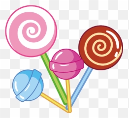 Strawberry Candy Lollipop Png Clipart Png Mart Emoji,Lollipops That Leave Emojis On Your Tongue