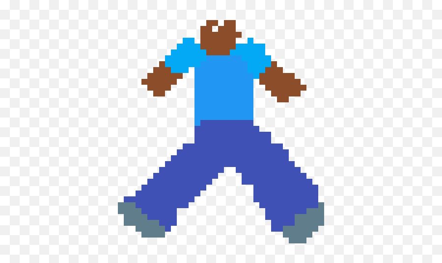 Editing Minecraft Steve Walking - Free Online Pixel Art Emoji,Copy Paste Mincraft Steve Emojis Text