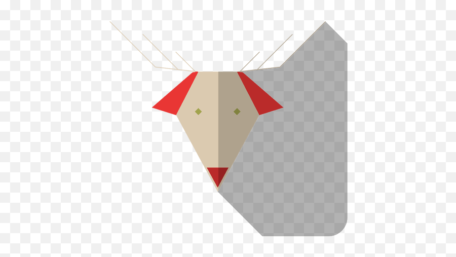 Reindeer Head Flat Drop Shadow Icon 41 Transparent Png U0026 Svg Emoji,Shadow Person Emoji