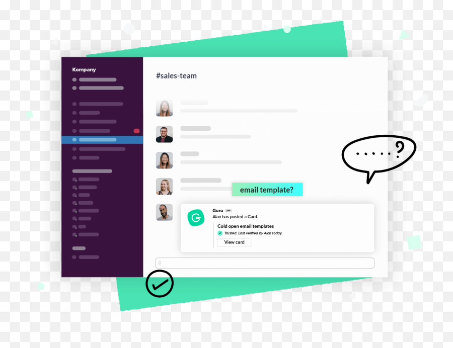 Create A Slack Knowledge Base With Our Slackbot Guru - Guru Slack Emoji,Slack Add Emoji Next To Name