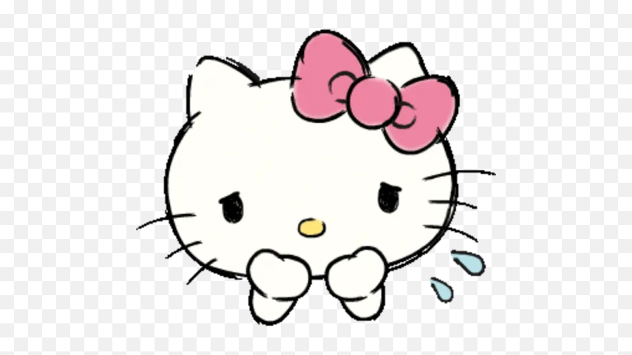 Animated Funny Stickers For Whatsapp Personal Sticker - Hello Kitty Stiker Emoji,Kawaii Cat Emoji