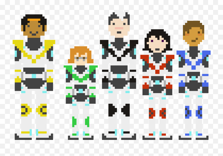 Pixel Art Gallery - Voltron Pixel Art Emoji,Voltron Emoji