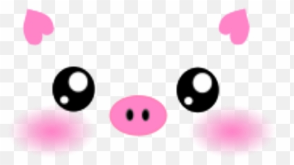 Download Pig Face Cute Cutepig - Transparent Cute Face Png Emoji,Guinea Pig Emoticon