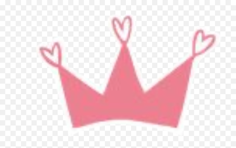Crown Tiny Heart Sticker - Solid Emoji,Tiny Black Heart Emoji