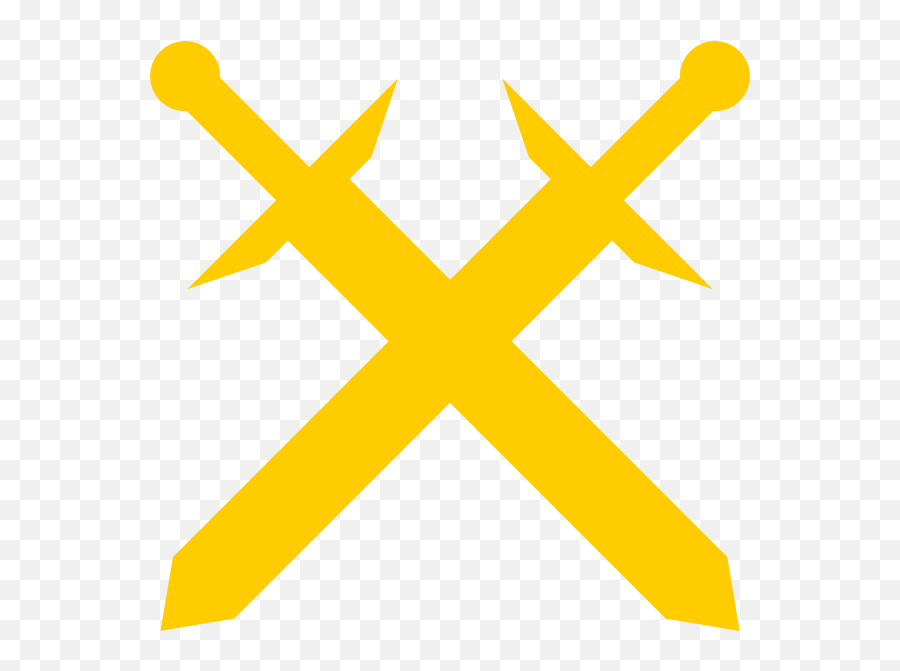 Crossed Swords Transparent Clipart - Transparent Background Crossed Swords Emoji,Crossed Swords Emoji