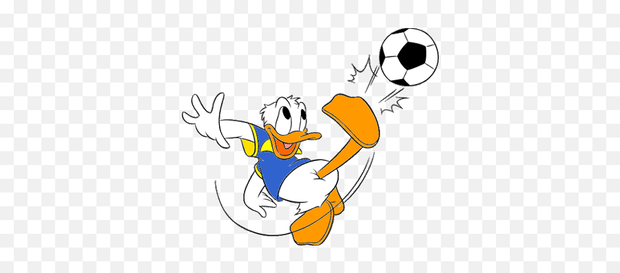 Disney Soccer Clip Art Images 2 Sports At Disney Clip Art - Donald Duck Die Voetbalt Emoji,Soccer Ball Girl Emoji