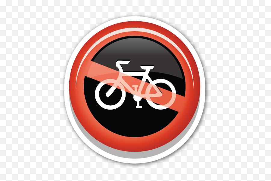 Pin - No Tap Water Emoji,Bicycle Emoji