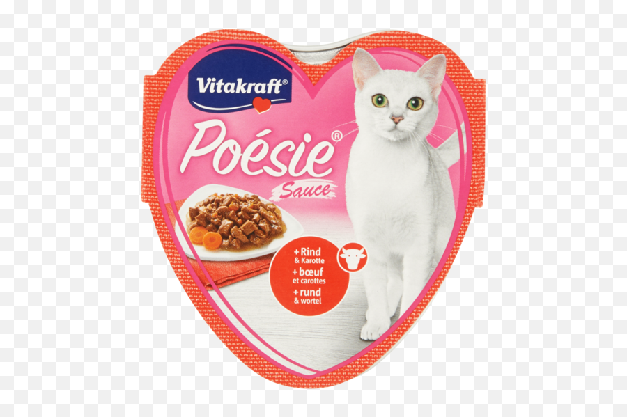 Vitakraft Poésie Multipack Sauce 6x Kip Kalkoen Rund - Cat Treat Emoji,Vitacraft Emotion
