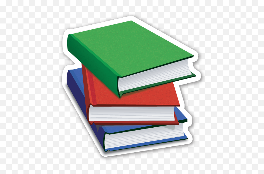 School Emoji Png 3 Png Image - Book Stack Emoji Png,School Emoji
