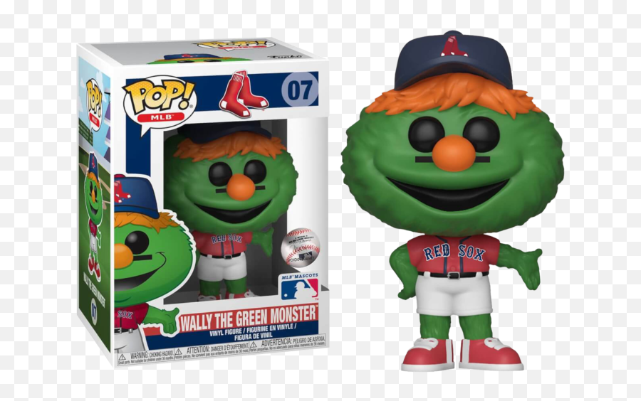 Wally The Green Monster Boston Red Sox - Funko Pop Red Sox Emoji,Go Red Sox Emoticon