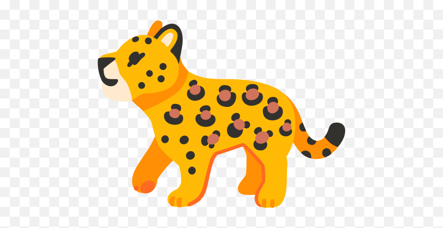 Leopard Emoji - Android Emoji Android,Jaguar Emoji