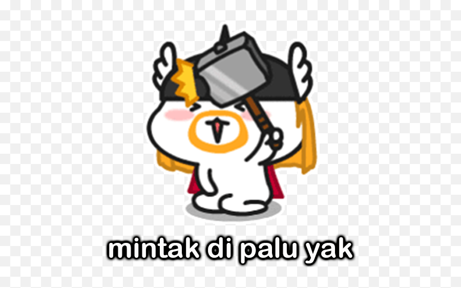 Stiker Wa - Stiker Pentol Lucu Marah Emoji,Arti Emoticon Line