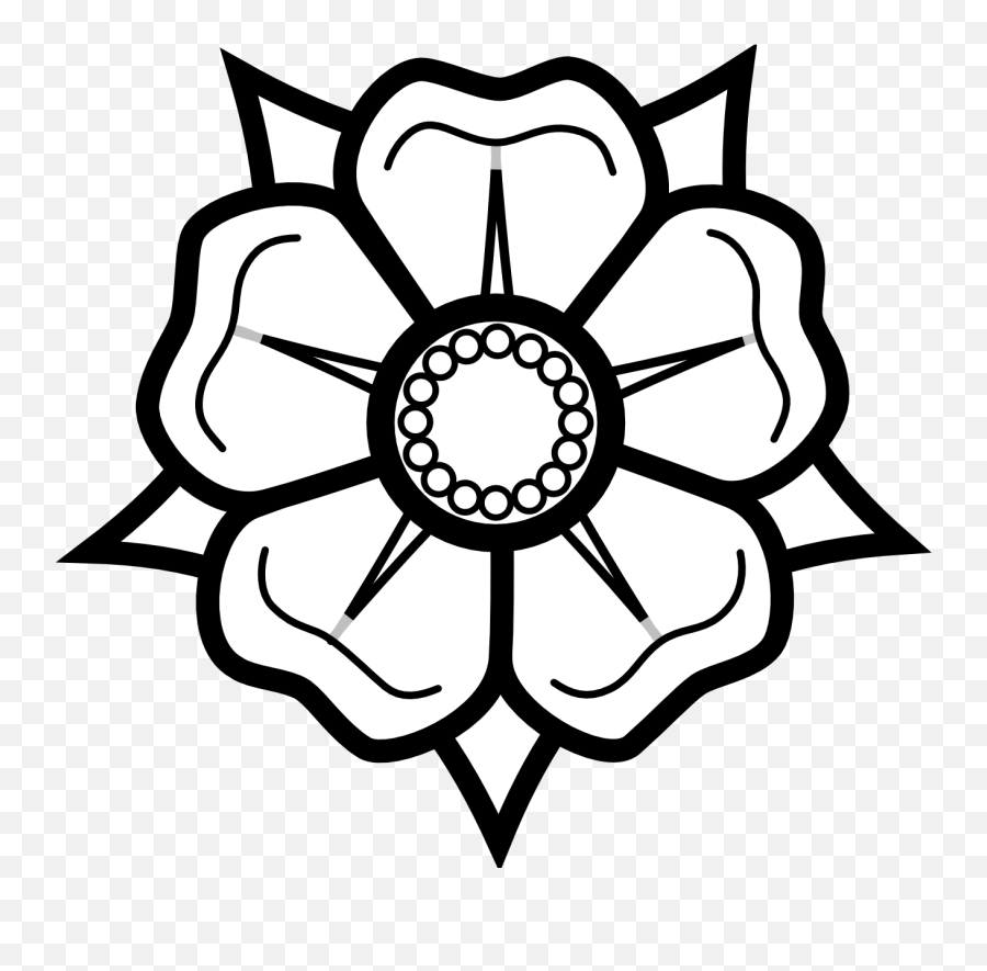Free Black And White Flower Sketch Download Free Clip Art - Drawing Black And White Flower Emoji,White Flower Emoji