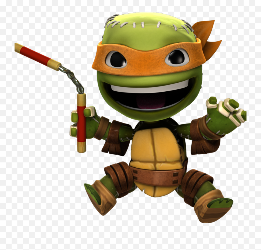 Littlebigplanet Sticker By Tigressa Sanchez - Little Big Planet Character Fan Art Emoji,Emoji 2 Ninja Turtles