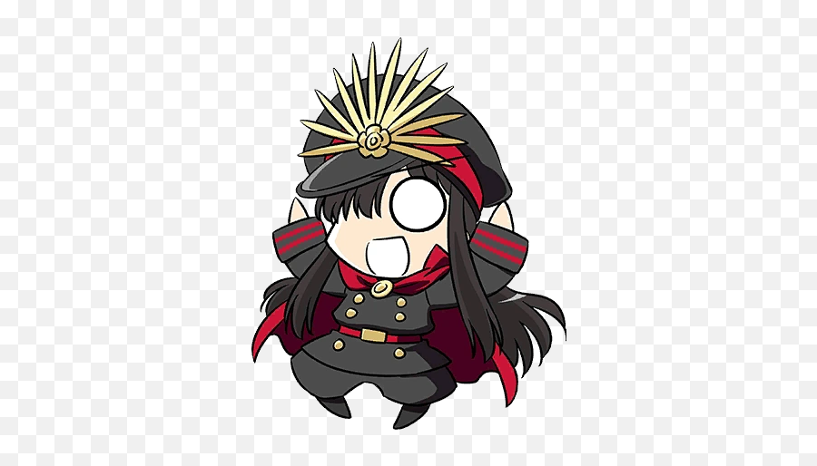 Event Villains - Chibi Nobu Emoji,No Emotion For Rolling Gacha Fgo