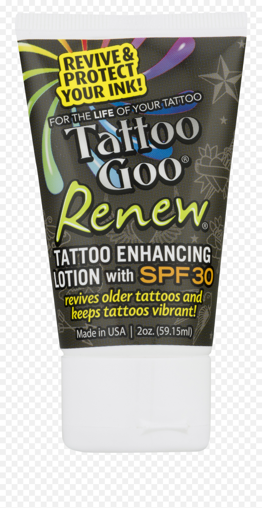 Tattoo Goo Tattoo Enhancing Lotion 2 Oz - Gel Emoji,Queen Card With Two Emotions Tattoo