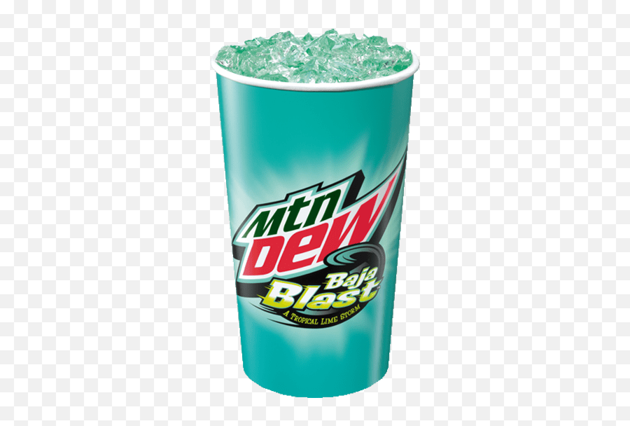 Mountain Dew Baja Blast - Cup Of Baja Blast Emoji,Mountain Dew And Dorito Emojis