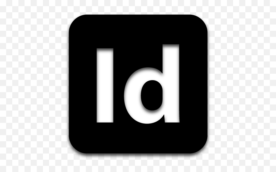 19 Indesign Icon File Images - Adobe Indesign Icon Adobe Adobe Indesign Black And White Png Emoji,Indesign Cc Emoticon