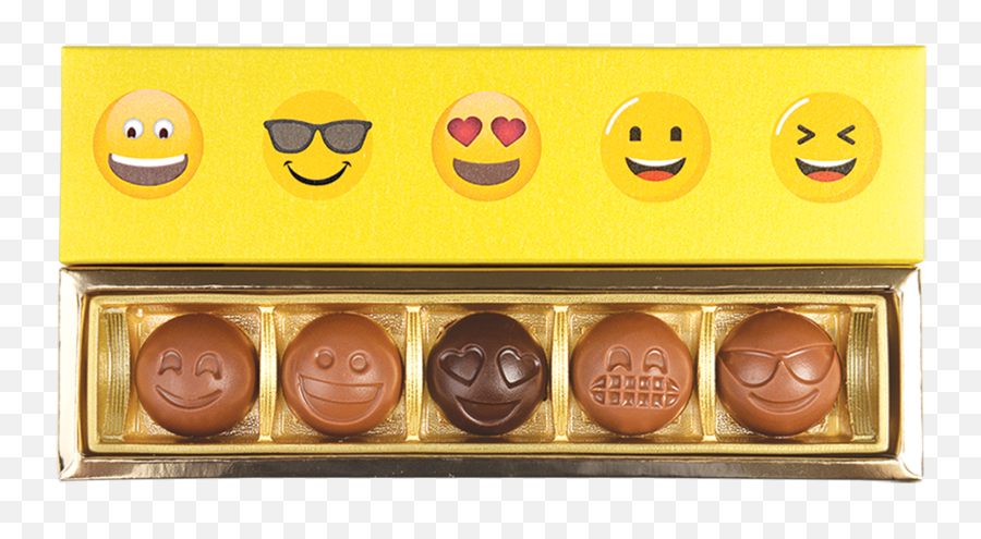 Emoji Chocolates - Happy,Chocolate Emoji