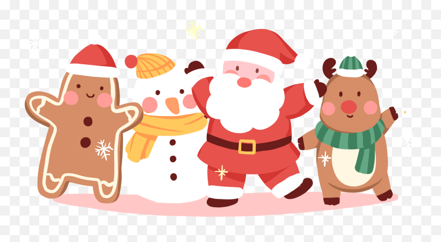 Free Christmas - Christmas Gift Emoji,Christmas Bracelets Santa Claus Emoji Charms