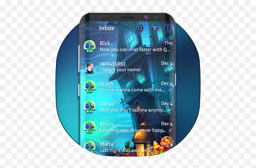 Haunted House Sms Messenger Apk 1 - Language Emoji,Android Galaxy S5 Sms Emojis