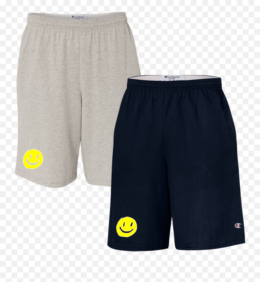 Smiley Pocket Shorts - Solid Emoji,Emoticon Dans Une Descrition