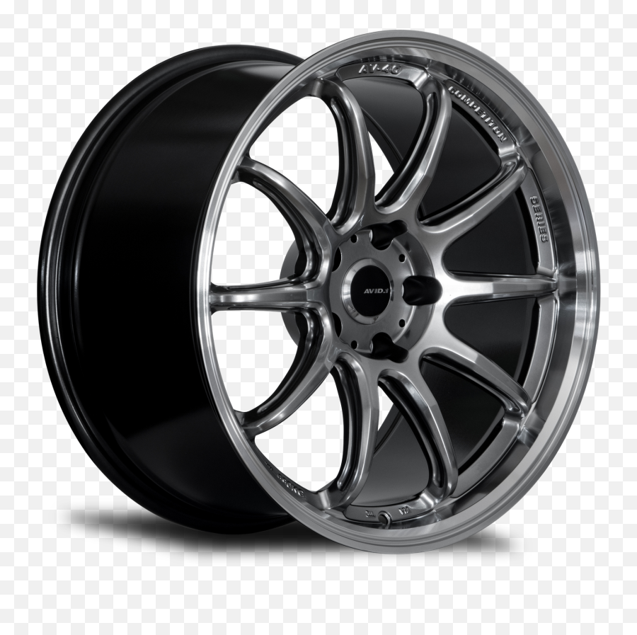 Avid1 Wheels Av40 Hyper Black - Avid1 Av40 Emoji,Work Emotions 300zx Offset