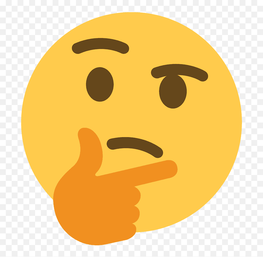 Thinking Emoji Meaning With Pictures - Sad Thinking Emoji,Pensive Emoji