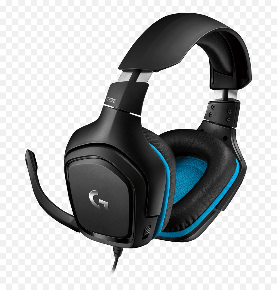 Logitech G432 71 Surround Sound Gaming Headset - Logitech G431 Surround Gaming Headset Emoji,Cisco Jabber Xml Code For Emoticons