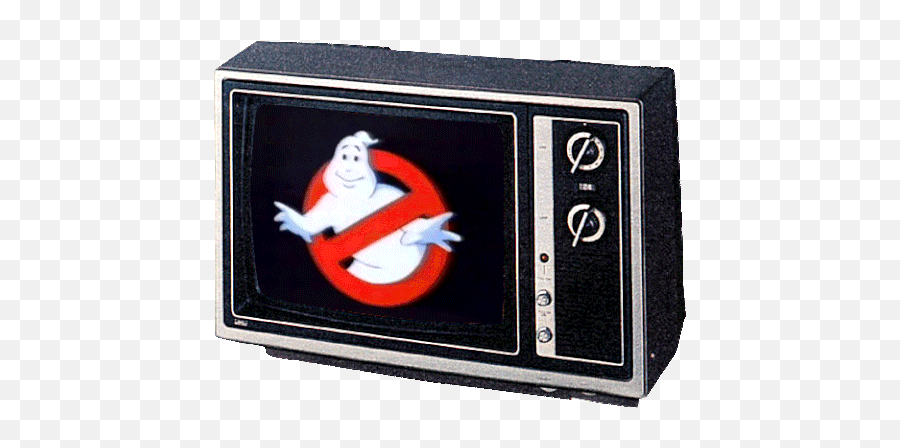 Funny Gifs The Real Ghostbusters Gif - Vsgifcom Emoji,Dorky Face Emoji In Ghostbuster Sign